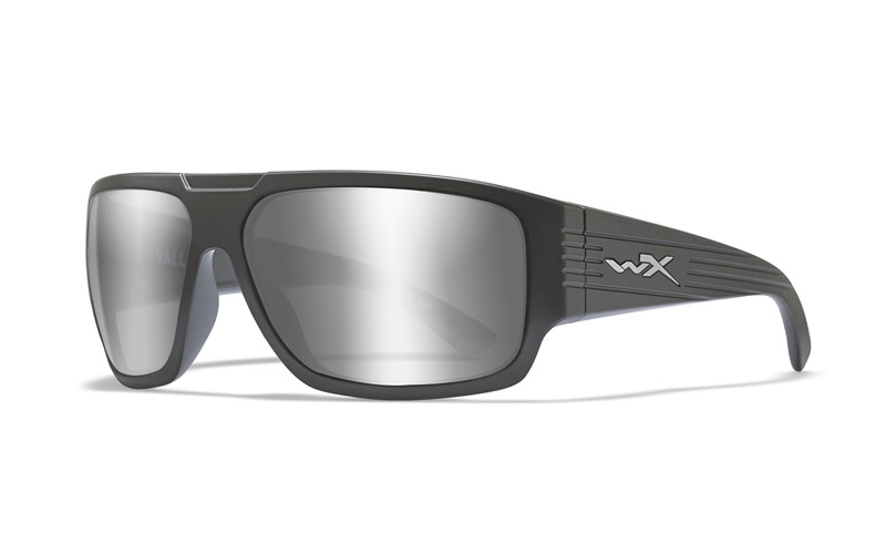 VALLUS Grey Silver Flash Matte Graphite Frame
