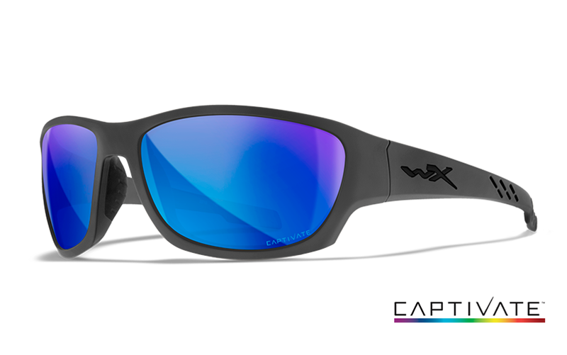 CLIMB Captivate Blue Mirror Matte Grey Frame